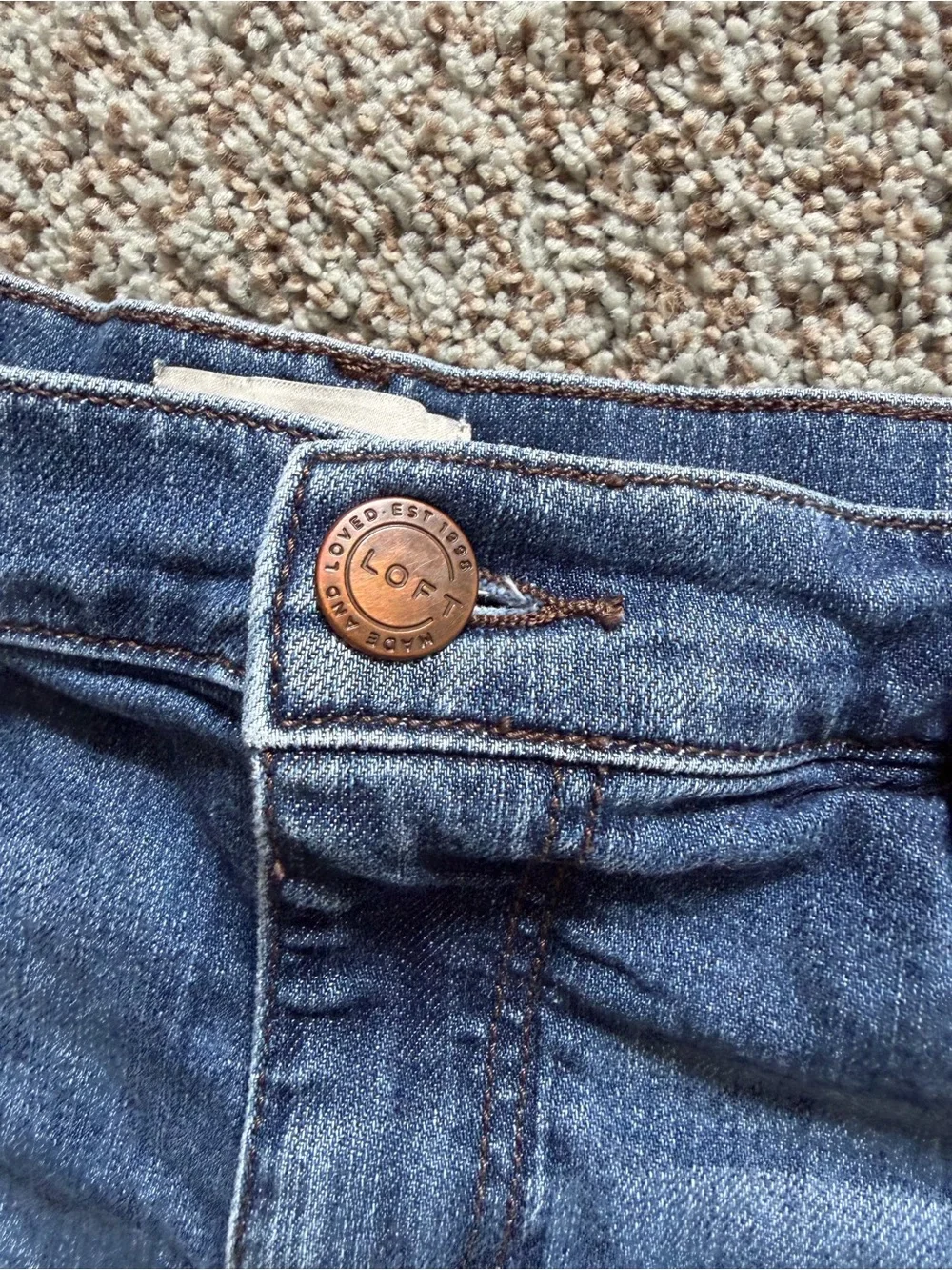 LOFT Denim Shorts